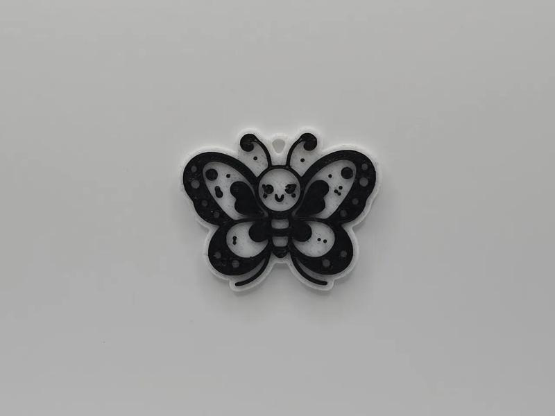 Cute Butterfly Keychain   