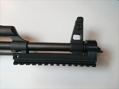 Airsoft ak bayonet lug picatinny rail