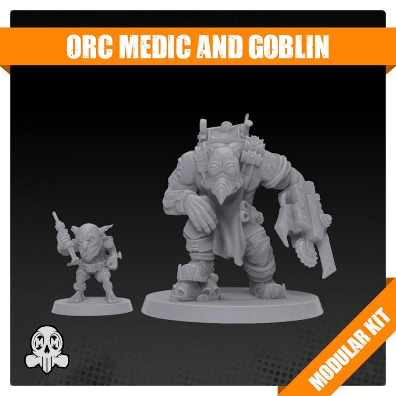 Orc Medic and Goblin Sidekick Kit