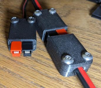 anderson power poles cable end shell, four wire sizes.