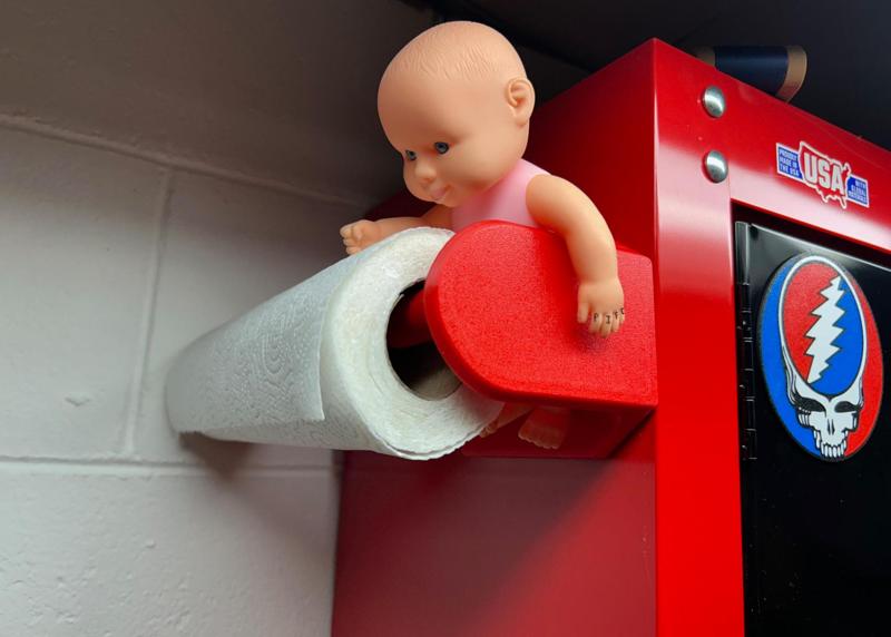 Magnetic Paper Towel Holder