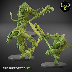 Horned Brutes Heavy weapons SetB