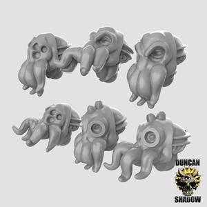 Mythos Cultist heads (pre supported)