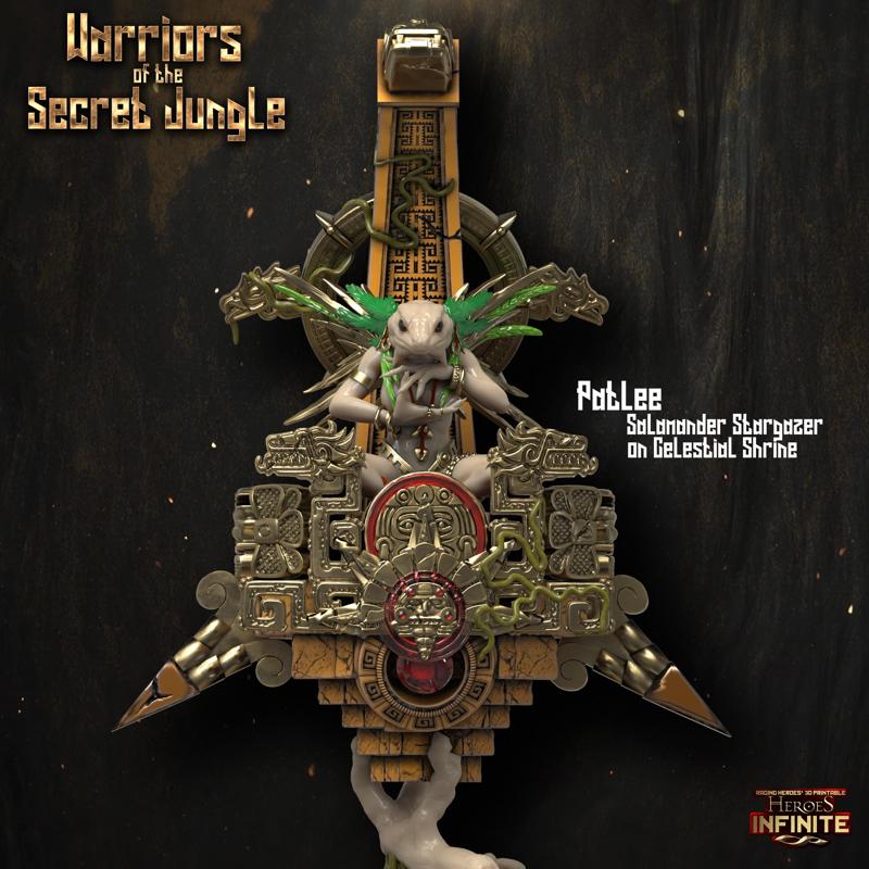 Patlee, Salamander Stargazer on Celestial Shrine