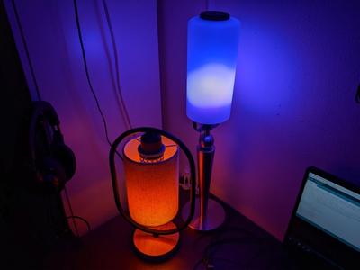 Guver lamp inside lamp