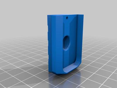 P320 magazine base with picatinny rail
