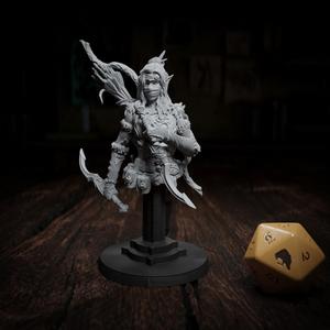 Myllorien Tariela - Bust - Hero| The Rise of the Necromancer
