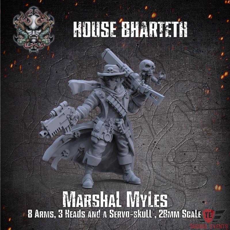 House Bharteth - Marshal Myles on Foot
