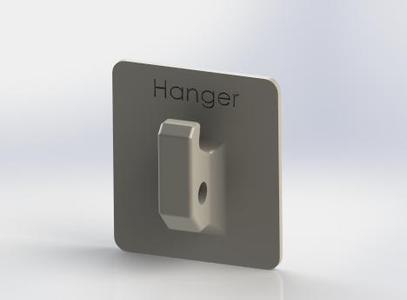 wall hanger-Stick with adhesive tape