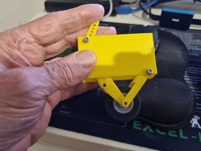 Retractable Glider Wheel