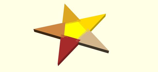 Star OpenSCAD