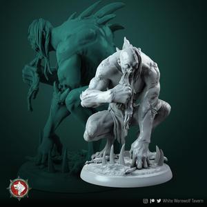 Ghoul 5 miniature 32mm pre-supported