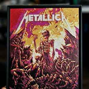 Metallica Poster - Hueforge
