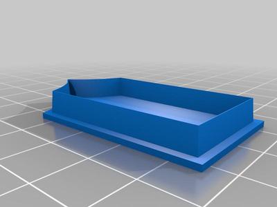Cap for bathroom partition anti-grip headrail 