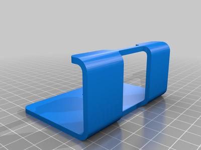 iPhone wall mount with holes
