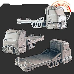 Sci-fi Vehicles: Hover Cargo Truck [Support-free]