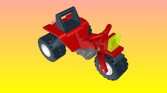 NotLego Lego Motorcycle Model 2234