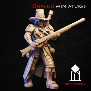Witch hunter with a rifle