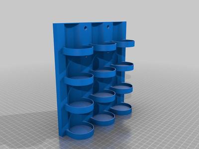 Spice holder (containers from a german spice adventscalendar)