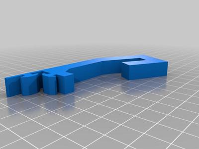 LED strip holder for ender 3