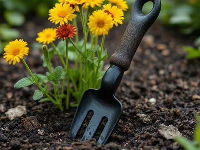 Gardening trowel and cultivator all in one!