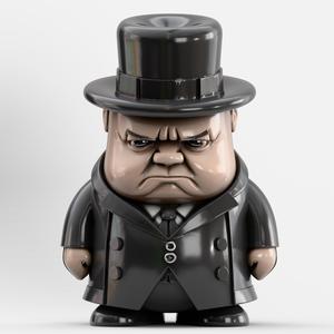 Winston Churchill Miniature