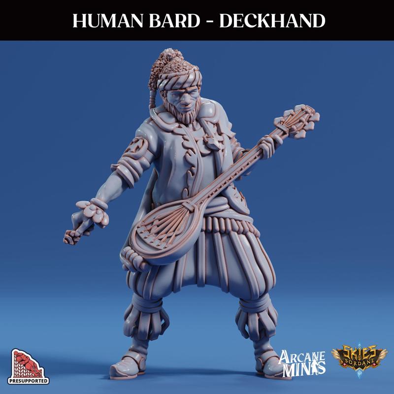 Human Bard - Deckhand