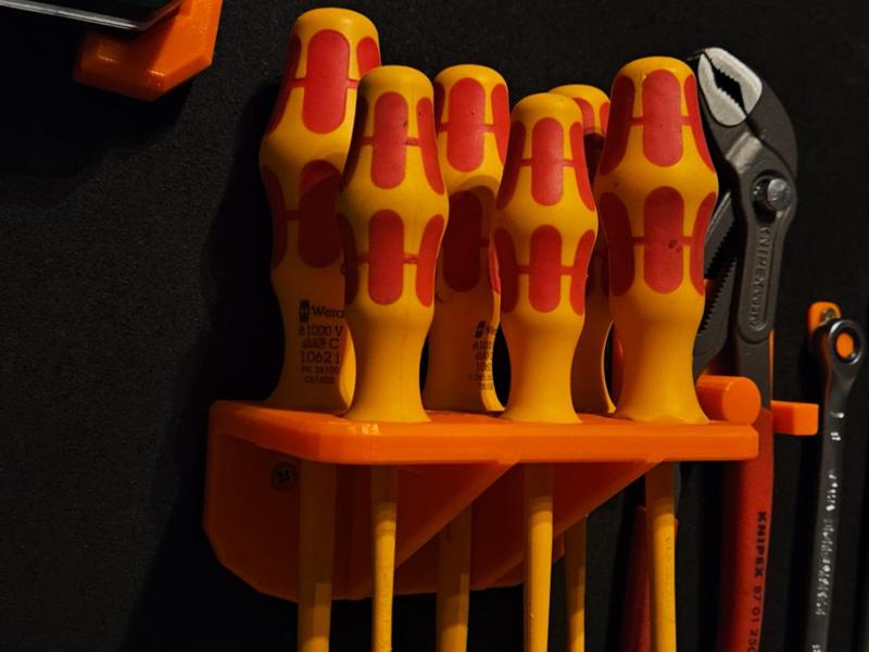 Wera VDE Wall mount organizer 