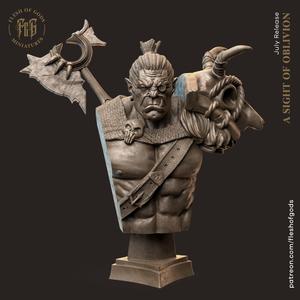 Drenosh, The Orc God (BUST)