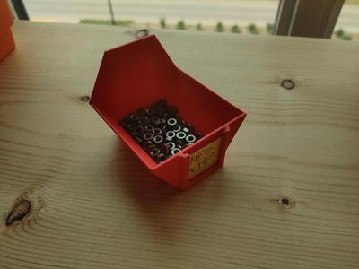 Hex Drawer with visible contents and name slot