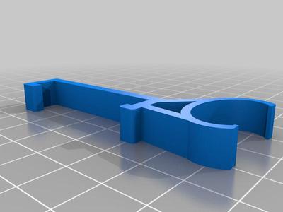 Holder for LED lamp for Prusa I3 Printer
