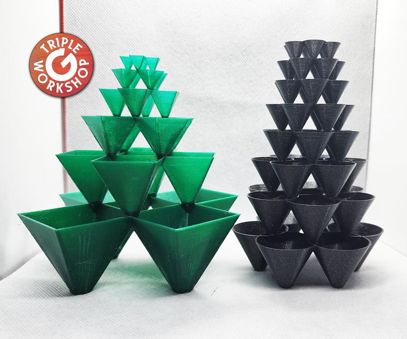 Tower Planters - Squares and Rounds