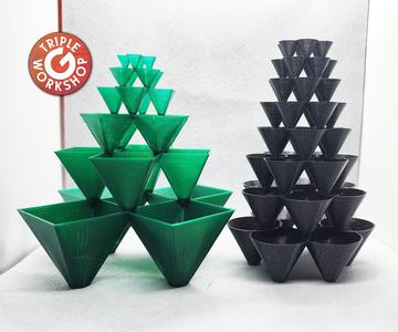 Tower Planters - Squares and Rounds