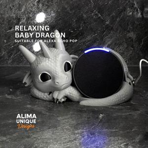 Relaxing Baby Dragon suitable for Alexa Echo Pop