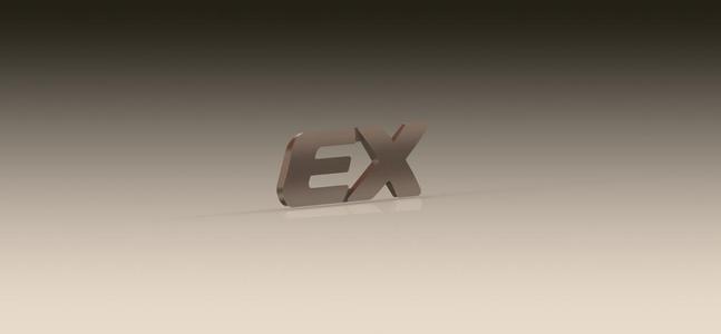 6th Generation Honda Civic EX Badge