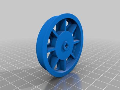 Train Wheels for BTTF 3 Lego Delorean