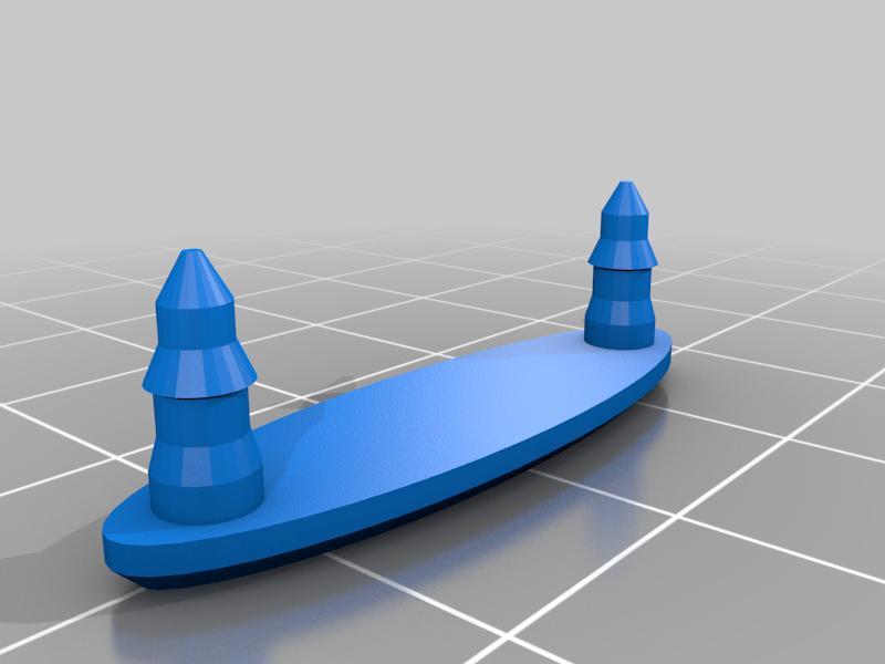 Etto Bicycle helmet clips 