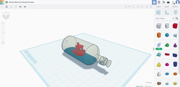 Benchy In A Bottle   