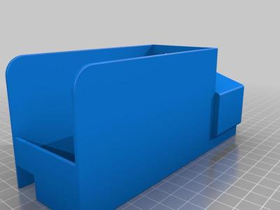 Ender 3 PSU cover for use with rear cable
