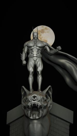 Batman Inspired in Simon Bisley Fanart