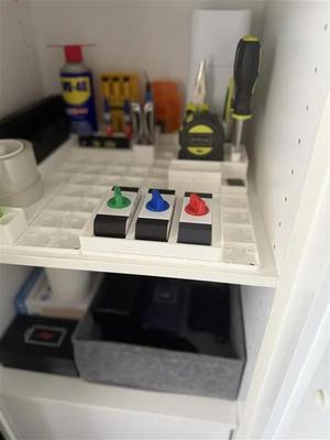 Gridfinity: Sandpaper block holder   
