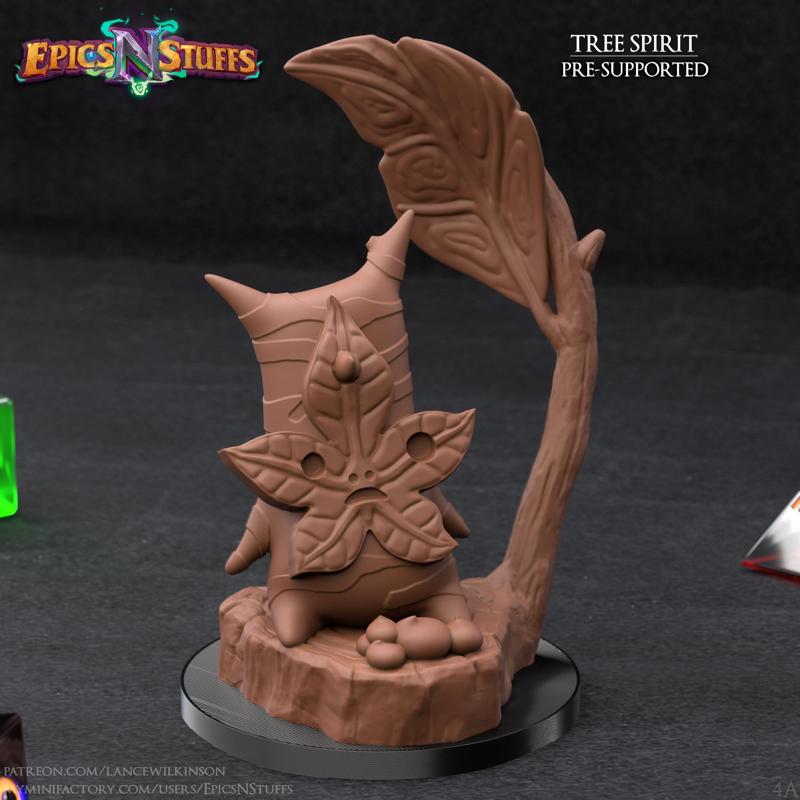 Tree Spirit 4A Miniature - Pre-Supported