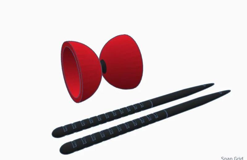Diabolo Chinese Yo-Yo   