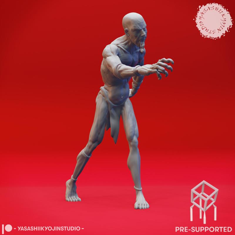 Reaching Ghoul - Tabletop Miniature (Pre-Supported)