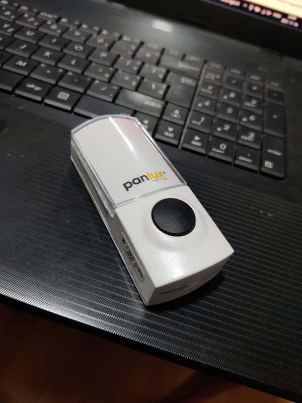 Panlux wireless doorbell cover