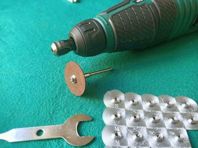 Friction and damping rings for the Parkside Dremel Cordless Drill