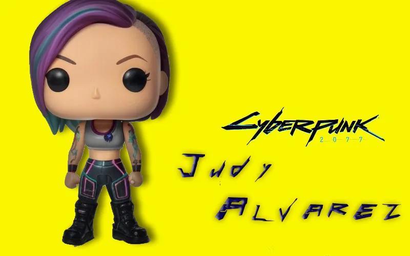Judy Álvarez Cyberpunk 2077 Funko Chooms   