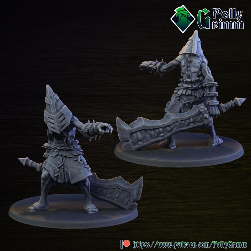 Empire of sin. Tabletop miniature. Guardian of pain