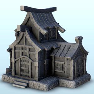 Oriental large temple 15 - Warhammer Age of Sigmar Bolt Action Flames of War