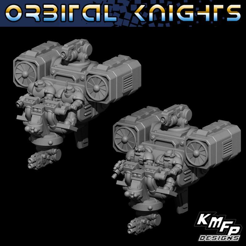 Orbital Knights - KitV6a - Outrider Speeder (6-8mm)